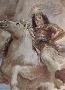 GIORDANO, Luca Fresken in der Galerie des Palazzo Medici-Riccardi in Florenz, Szene: Triumph der Medici in den Wolken des Olymp, Detail oil on canvas